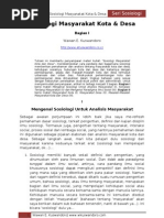 Download Masyarakat Desa Dan Kota by Habib Prastyo SN130007394 doc pdf