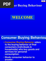 Cosumer Behaviour.