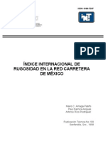Indice Rubosidad Internacional (IRI)