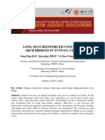 Long Span Reinforced Concrete Arch Bridges in Yunnan, China: Song-Ping BAI, Jian-Ping ZHOU & Bao-Chun CHEN