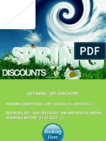 Am Spring Discounts March 2013