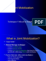 Download Joint Mobilization by kiran patil SN13002305 doc pdf