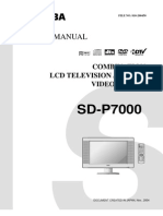 Toshiba Sd-p7000 LCD