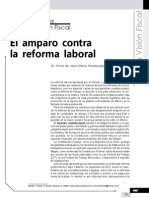 El Amparo Contra La Reforma Laboral