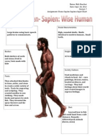 Master Homo Sapien Sapiens Detailed Input