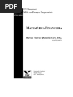 Matemática Financeira FGV