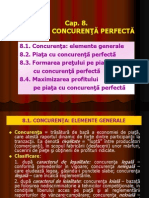 Cap 8 Micro Concurenta Perfecta