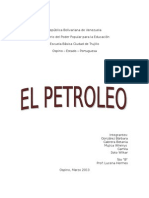 EL PETRÓLEO