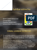 Canal Lumbar Estrecho