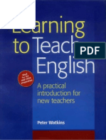 Learning To Teach English - A Practical Introduction For New Teachers