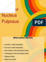 Herniated Nucleus Pulposus
