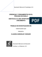 31 Creencias y Pensamientos en El Proceso de Duelo