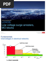 Low Voltage Surge Arresters ABB LOVOS Presentation