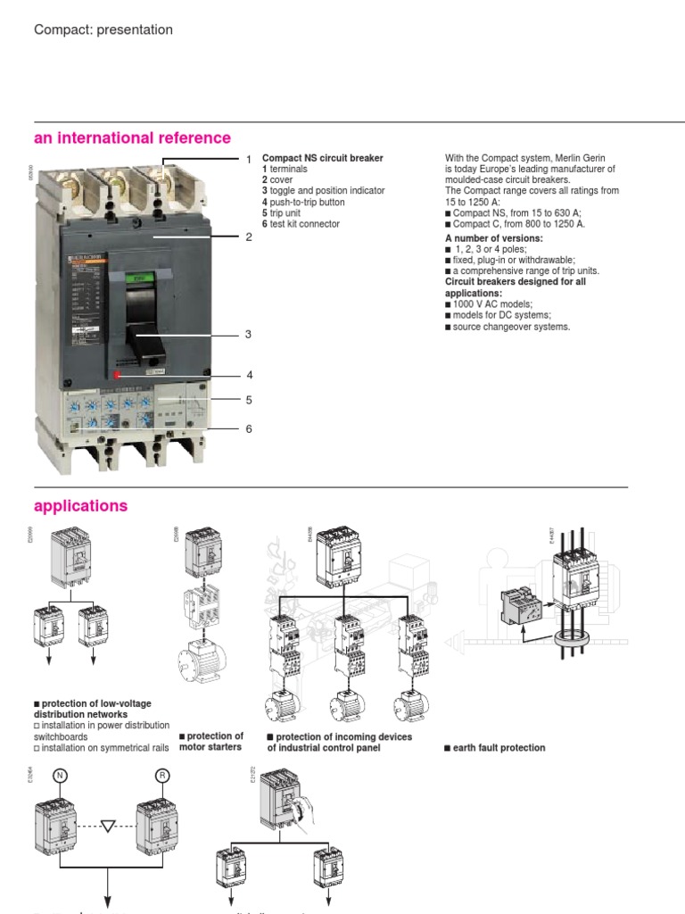 Compact 80-1250 | PDF | Relay | Switch