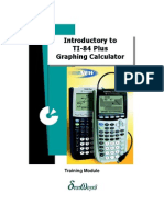 Introductory To TI-84 Plus Graphing Calculator