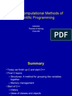 12.010 Computational Methods of Scientific Programming: Lecturers Thomas A Herring Chris Hill