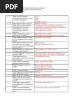 CCNA Exploration Module 2 Chapter 1 Static Networking V 4.0