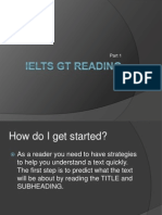 GT Improving Reading Skills