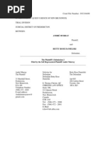 February 14, 2011, Submission 2 for Second Court Hearing FC.104.09