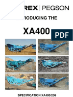 XA400 - TerexPegson Specs PDF