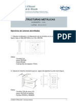 Ejercicios EM1213 12 Uniones Atornilladas