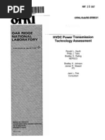 HVDC Power Transmission AssesmentRonald L Hauth Et Al