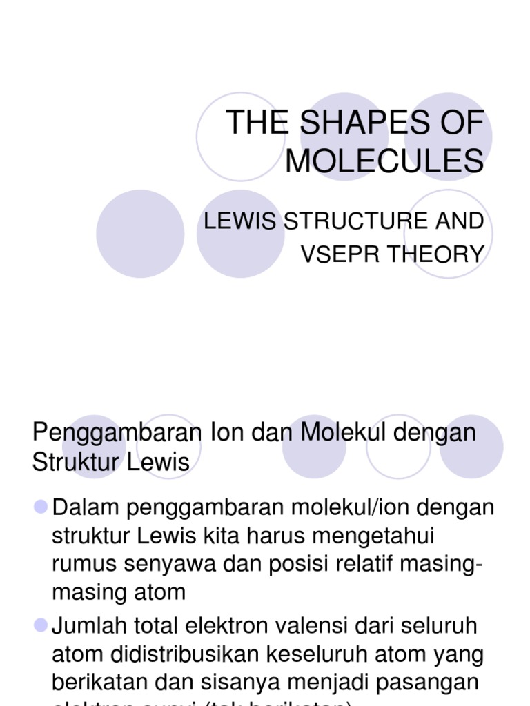 Bentuk Molekul
