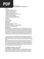 Download Corporate Governance Notes Unit i by Shantanu Chaudhary SN130109029 doc pdf