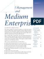 Financial Management of Small And: Medium Enterprises