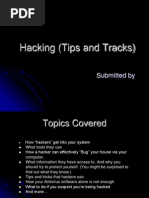 Hacking (Tips and Tracks) : Submitted by