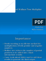 Booth Wallace Multiplier