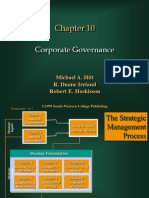 Corporate Governance: Michael A. Hitt R. Duane Ireland Robert E. Hoskisson