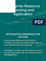 Enterprise Resource Planning and Application: Lesson 1 by David Pun