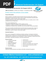 Advanced Cardiovascular Life Support (ACLS)