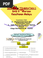 Sejarah Tingkatan 1 - WARISAN KESULTANAN MELAYU