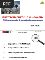 Electro-Magnetic Field Characterization and Sources 