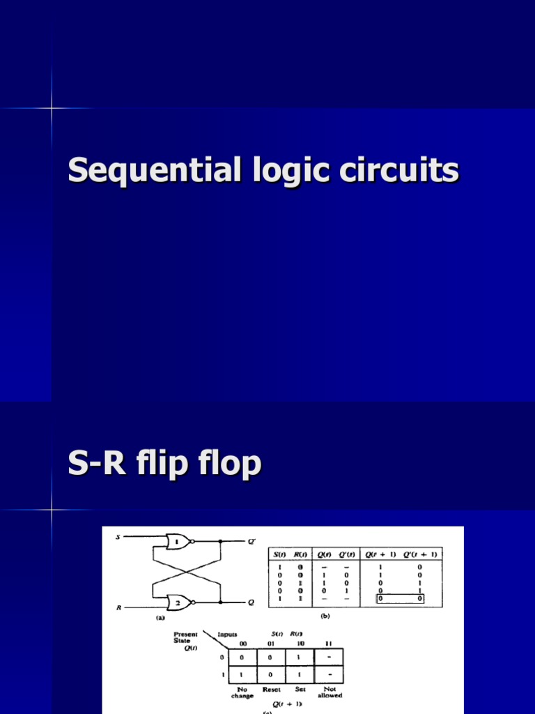 Sequential Logic Circuits | PDF