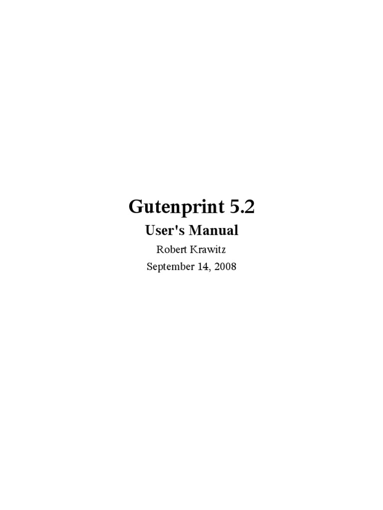 Gutenprint