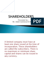 Sharehoders (8)