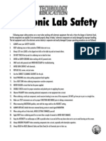 Electronic Lab Safety: Submitted by Fred B. Weiss, East High School, Akron, Ohio