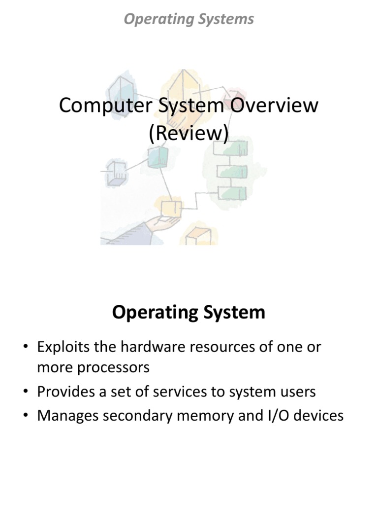 Computer System Overview (Review) : Operating Systems | PDF | Cpu Cache ...