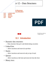 Chapter 12 - Data Structures: Outline