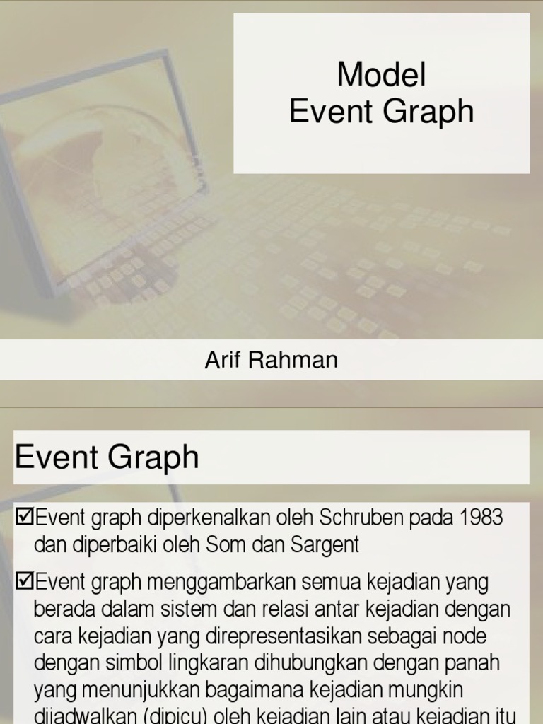 Model Event Graph untuk Sistem Antrian | PDF | Metode & Bahan Ajar ...