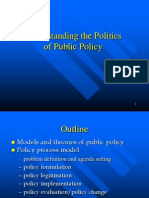 Understanding the Politics of Public Policy