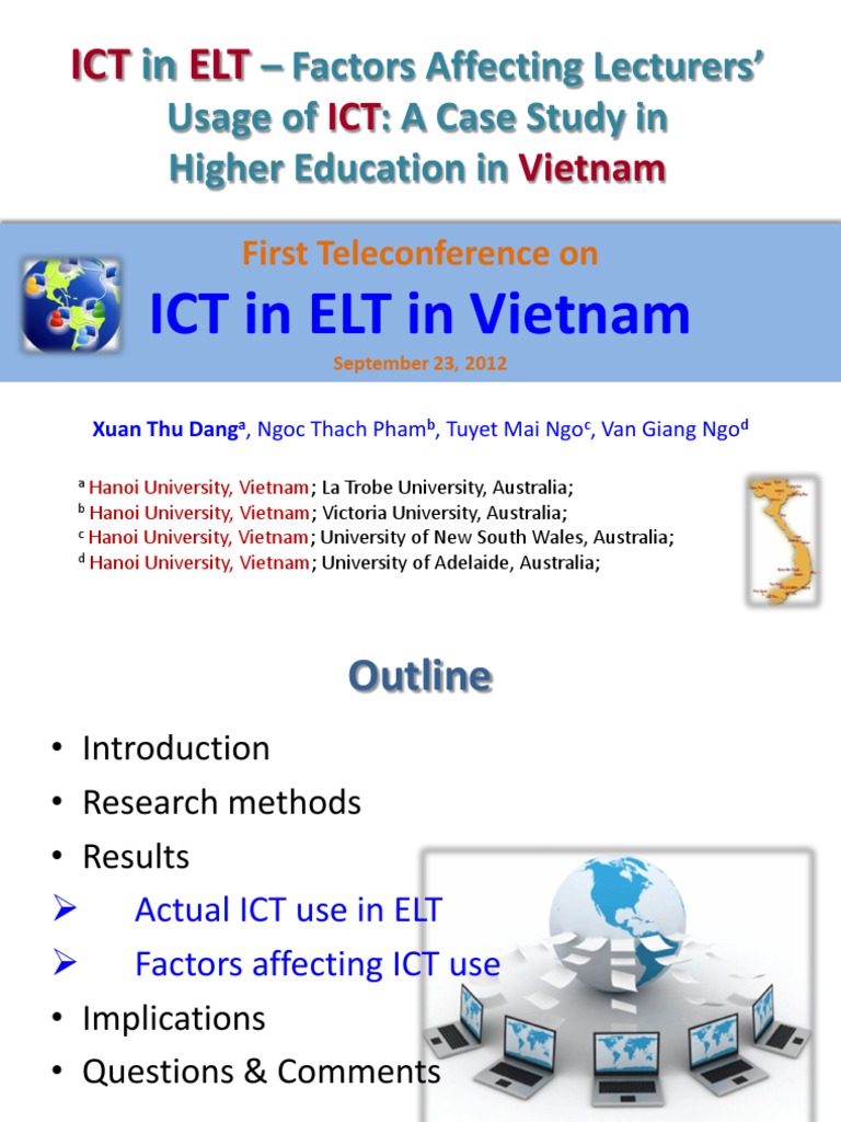 ICT in ELT - Factors Affecting Lecturers-Dang Et Al-Final | PDF ...
