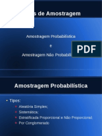 Aula 2. Tipos de Amostragem