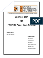 Paper Bag Business Plan Report