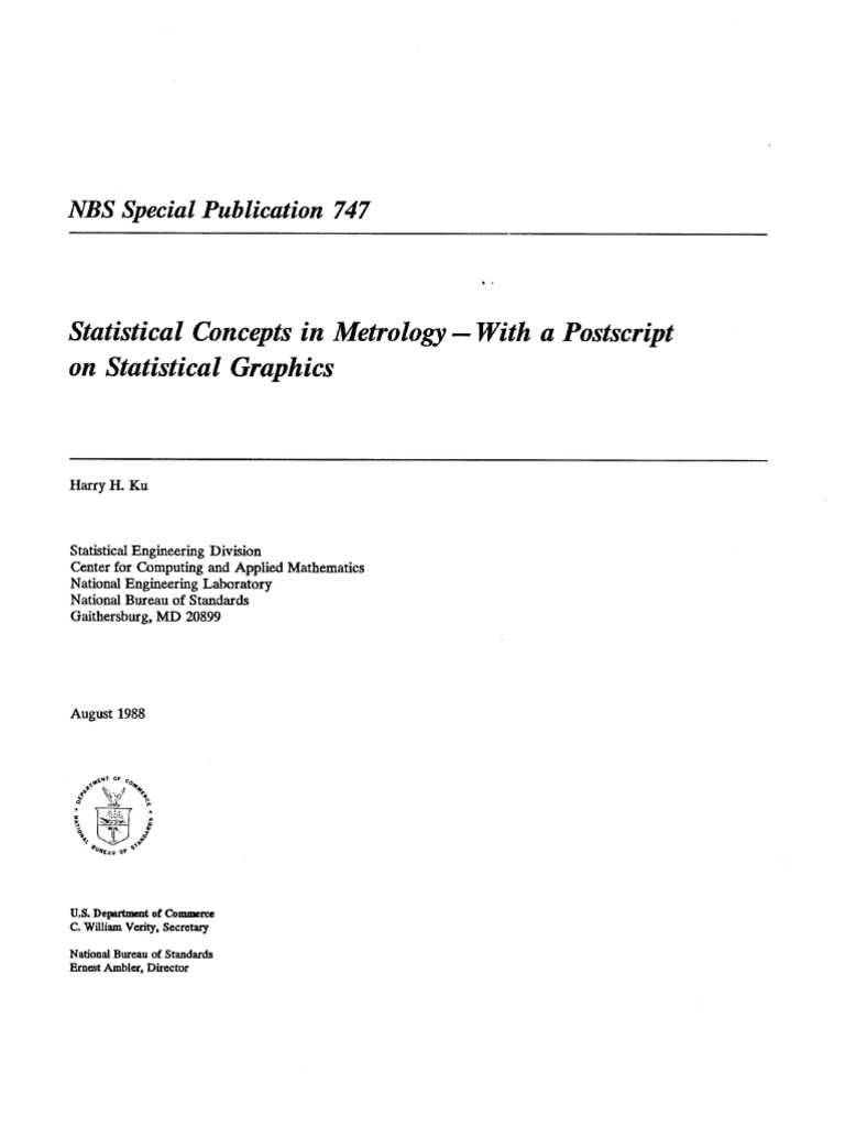 Statistical: With A Postscript On Statistical Graphics | PDF | Science ...