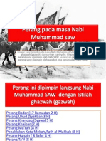 Perang Pada Masa Nabi Muhammad Saw