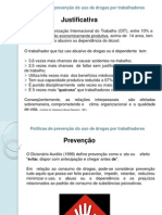 AULA - Políticas de prevenção do uso de drogas